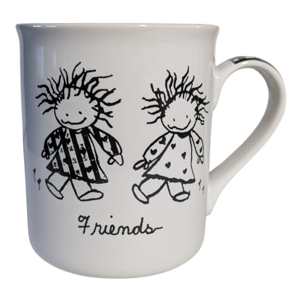 Enesco Ceramic Coffee Mug Children Of The Inner Light "Friends" Inscription